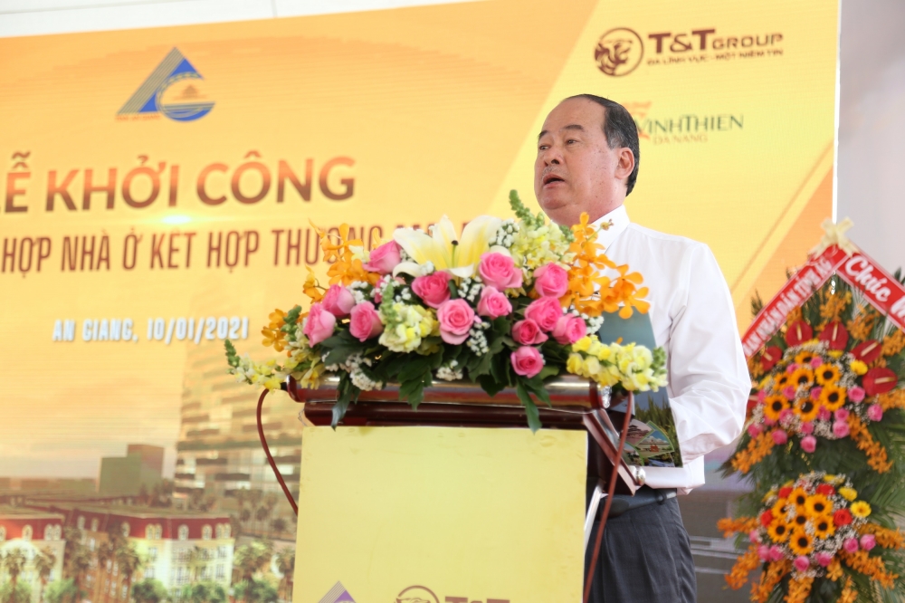 T&T Group khởi công khu phức hợp nhà ở - thương mại dịch vụ tại trung tâm Long Xuyên