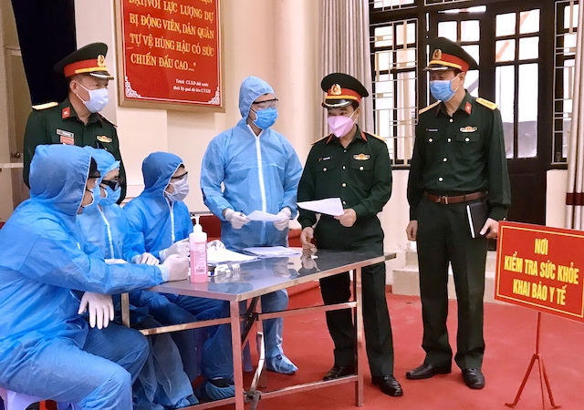 Bắc Ninh: Lấy mẫu xét nghiệm Covid-19 đối với công nhân sau kỳ nghỉ Tết