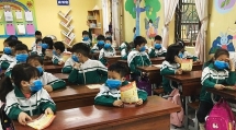 Học sinh Bắc Ninh đi học trở lại sau thời gian nghỉ dịch Covid-19