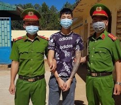 tron vao tay nguyen ban ma tuy khi dang bi cong an bac ninh truy na