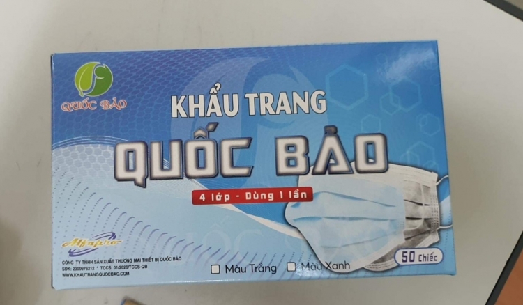 hoi chu thap do quan tay ho len tieng ve viec cong ty quoc bao tu thien 50000 chiec khau trang