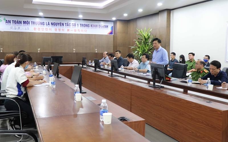 Phó Chủ tịch tỉnh Bắc Ninh chỉ đạo khắc phục hậu quả vụ cháy ở KCN Vsip