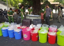 Chuyên án triệt phá lô ketamin 500 tỷ ở Sài Gòn