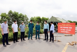 pho chu tich tinh bac ninh kiem tra cong tac phong chong dich tai huyen luong tai