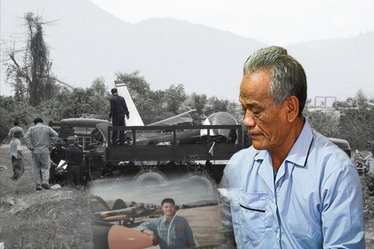Người cha già thất thần ngóng đợi Đại úy phi công hi sinh về với đất mẹ