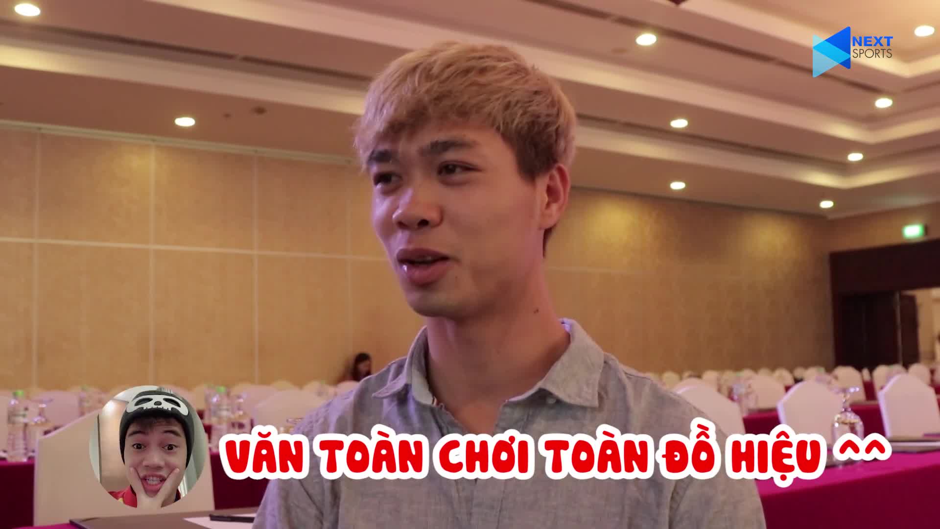 Những câu trả lời "lầy lội" của Công Phượng về đồng đội Văn Toàn