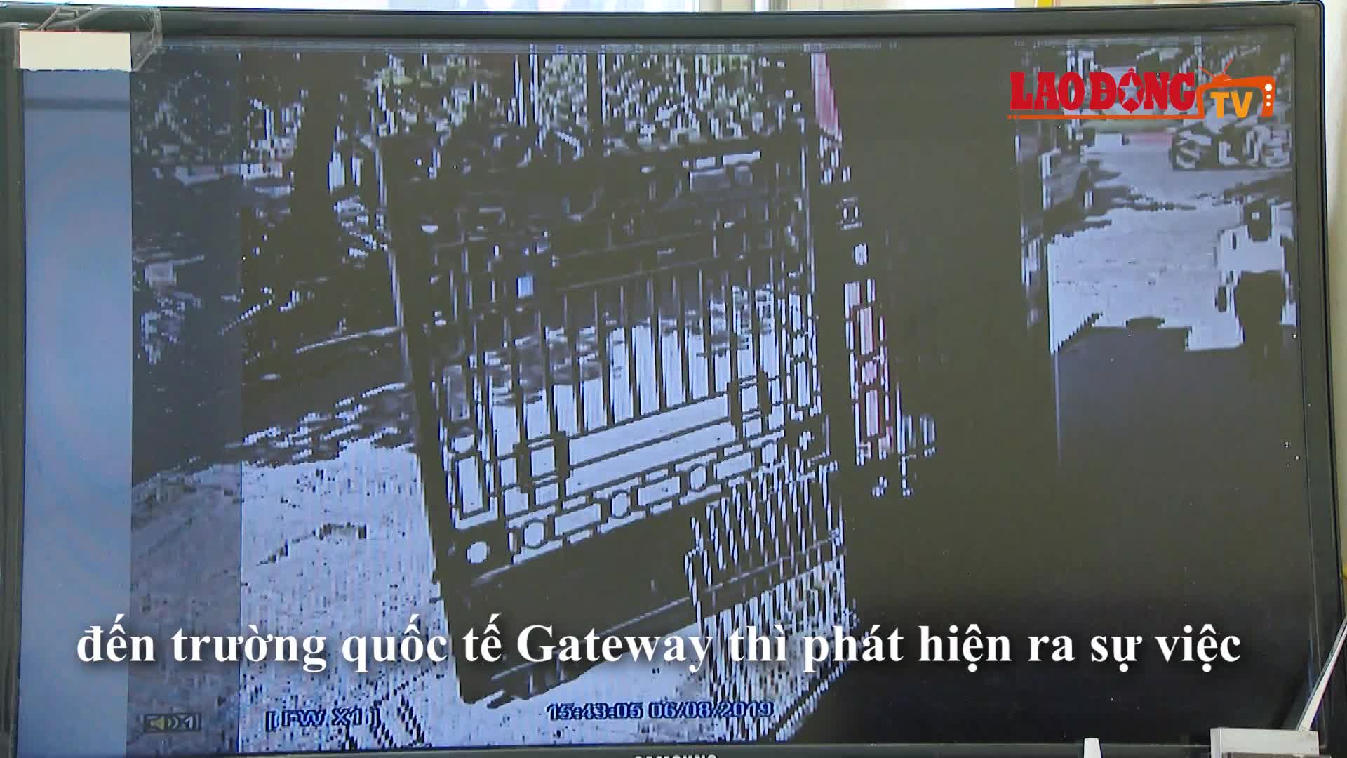 Camera ghi lại hình ảnh 8h dừng đỗ chiếc xe ôtô chở bé 6 tuổi tử vong ở Trường Gateway