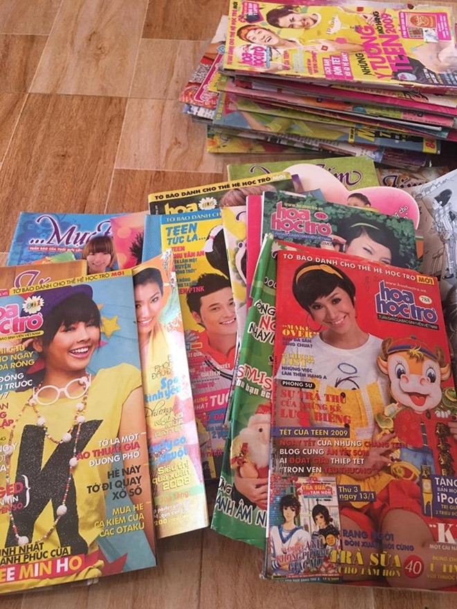 Bộ sưu tập 'báo Hoa' của 'rich kid' 8X, 9X đời đầu bo suu tap bao hoa cua rich kid 8x 9x doi dau