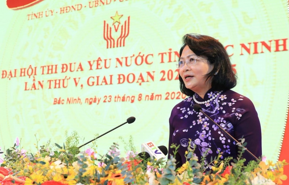 Phó Chủ tịch nước đánh giá cao phong trào thi đua yêu nước của tỉnh Bắc Ninh