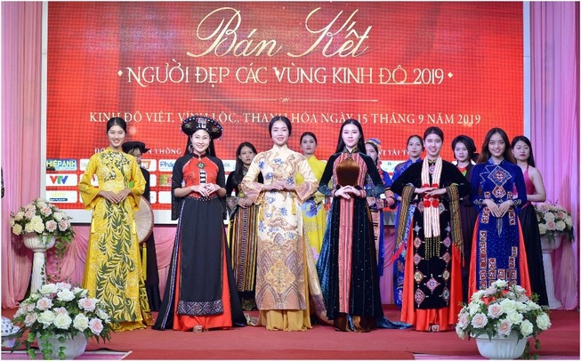 Top 20 thí sinh vào vòng chung kết cuộc thi "Người đẹp các vùng kinh đô 2019"
