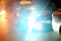 Sử dụng đèn pha thiếu ý thức dễ gây nguy cơ tai nạn giao thông