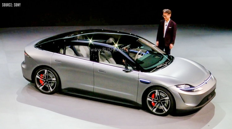 Sony khiến tất cả ngỡ ngàng khi ra mắt mẫu ôtô điện