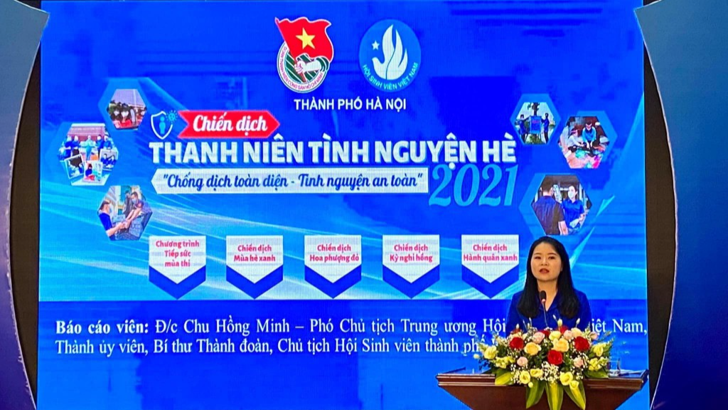 Các sự kiện nổi bật của Hội Sinh viên Việt Nam thành phố Hà Nội năm 2021
