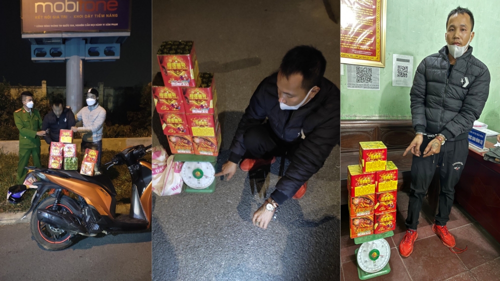 Bắc Giang: Bắt quả tang đối tượng tàng trữ pháo