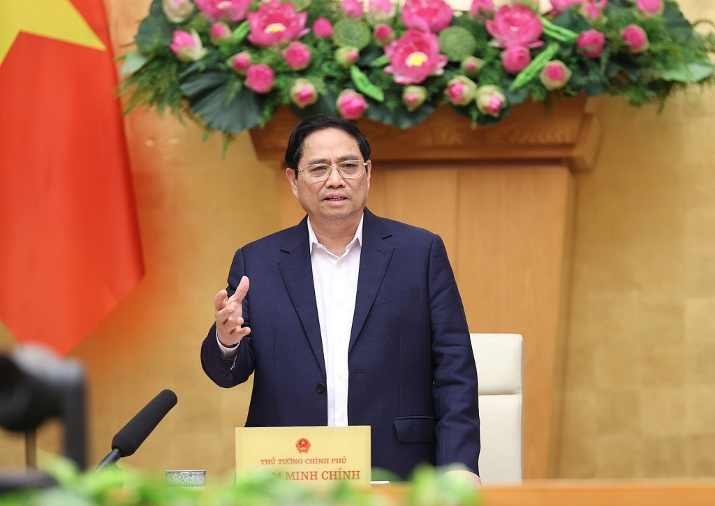 Thủ tướng Phạm Minh Chính chủ trì phiên họp Chính phủ thường kỳ tháng 1 năm 2022