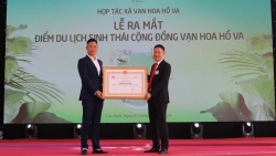 Vạn Hoa Hồ Va được công nhận là điểm du lịch cộng đồng của Bắc Giang