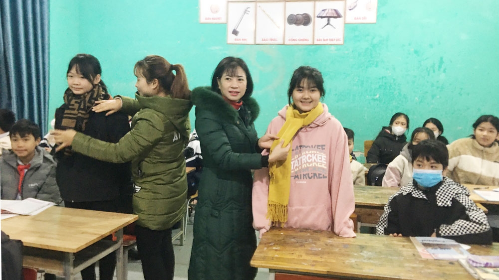 Bắc Giang: Rét đậm, rét hại, nhiều trường cho học sinh nghỉ học