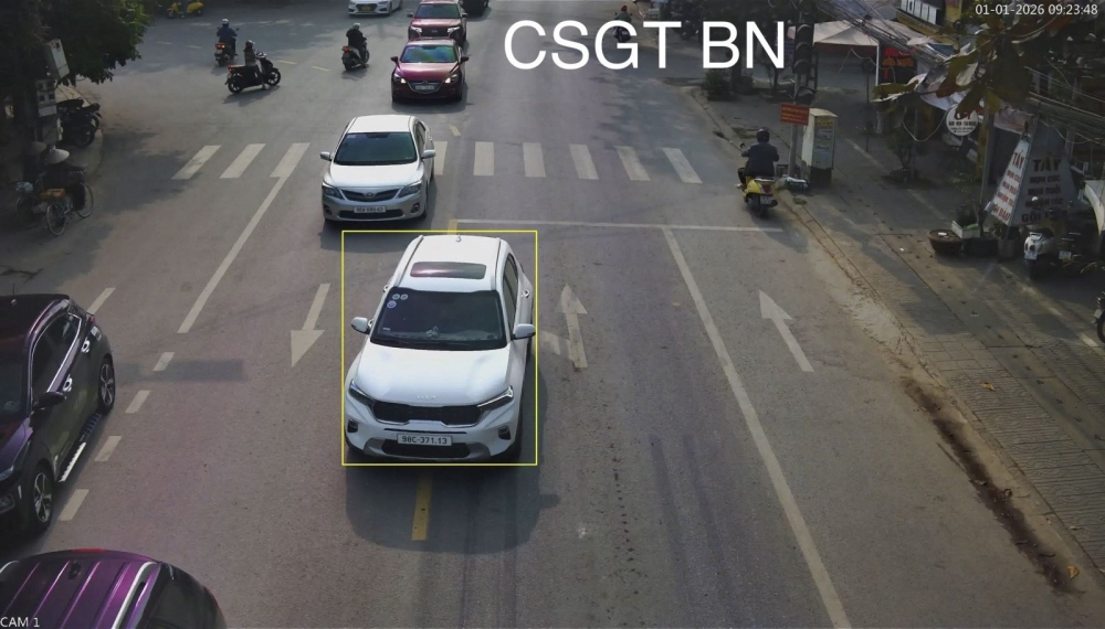 Bắc Ninh: 583 trường hợp vi phạm phạt nguội từ 27/12/2025 đến 4/1/2026