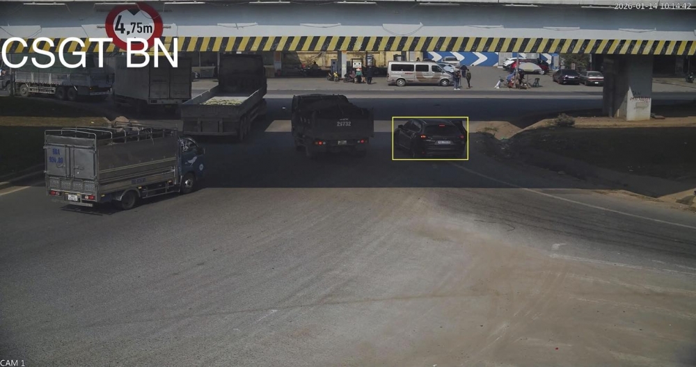 Bắc Ninh: Danh sách phạt nguội từ ngày 10/01 đến hết ngày 16/01/2026