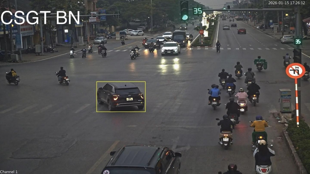 Bắc Ninh: Danh sách phạt nguội từ ngày 10/01 đến hết ngày 16/01/2026