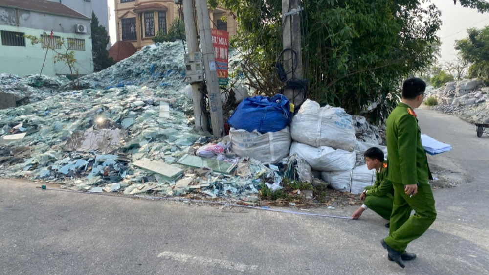 Bắc Ninh: Khởi tố đối tượng gây ô nhiễm môi trường tại thôn Ngô Xá, xã Yên Phong