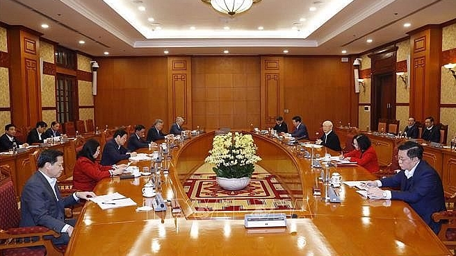 Tổng Bí thư Nguyễn Phú Trọng: Nhanh chóng đưa các hoạt động trở lại bình thường, không để tình trạng Tết kéo dài