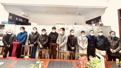 Bắc Giang: Bắt quả tang 11 con bạc khát nước tại Tân Yên