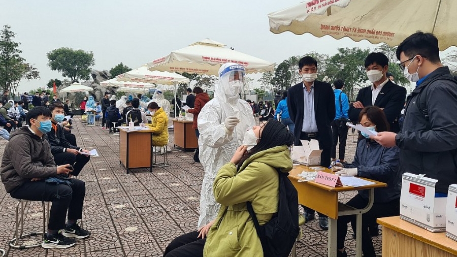 Test nhanh, sàng lọc kỹ, 100% học sinh và giáo viên được lên lớp học