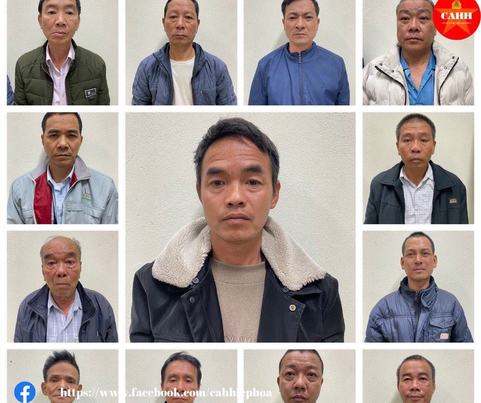 Bắc Giang: Bắt quả tang 20 đối tượng đánh bạc trong nhà văn hóa xóm