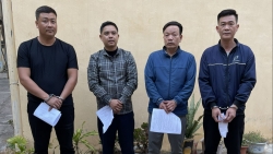 Bắc Giang: Bắt quả tang 4 đối tượng đánh bạc tại bãi đất trống