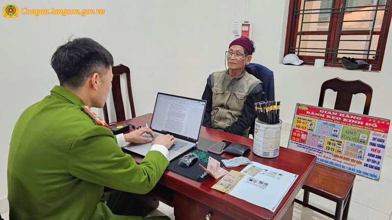 Lạng Sơn: Phát hiện đối tượng tổ chức đánh bạc trá hình dịp Lễ hội đầu xuân