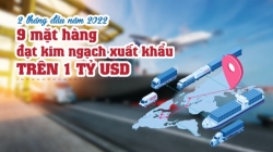 9 mat hang dat kim ngach xuat khau tren 1 ty usd trong 2 thang dau nam 2022