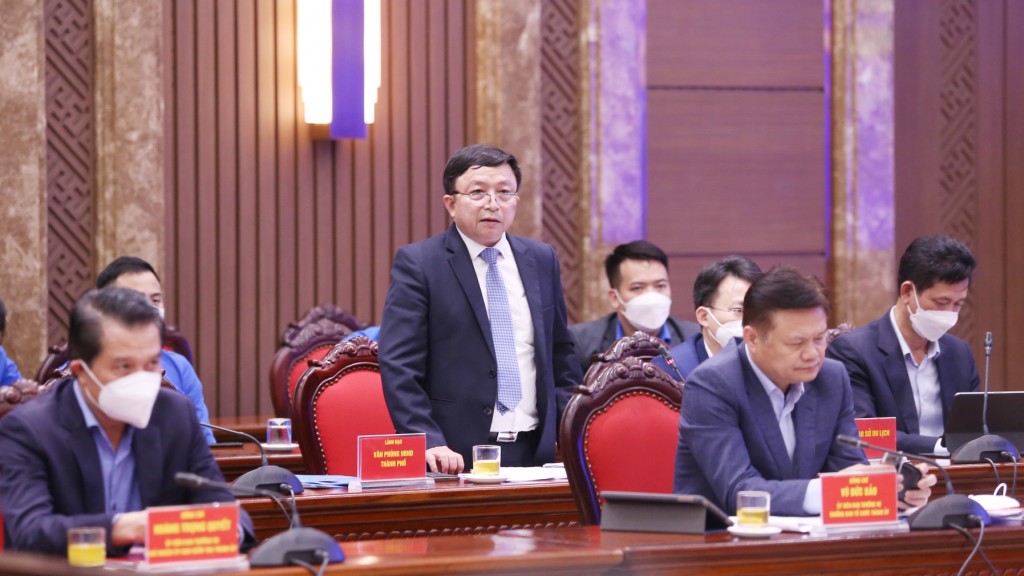 Đồng chí Bí thư Thành ủy Hà Nội đối thoại với đoàn viên, thanh niên Thủ đô