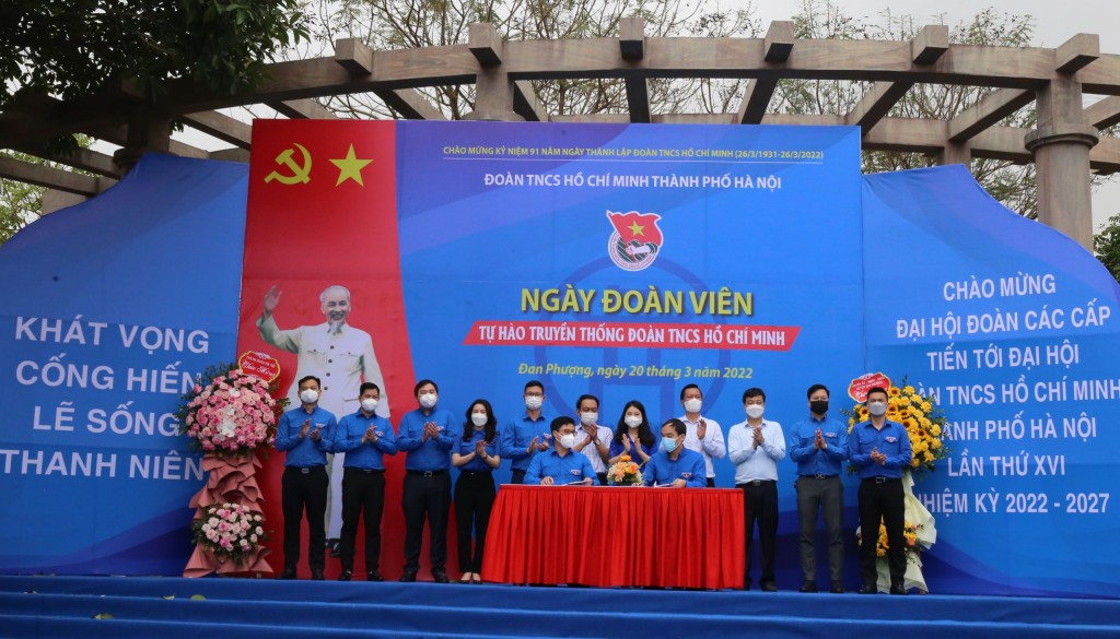 Ngày Đoàn viên năm 2022: Khát vọng cống hiến của tuổi trẻ Thủ đô