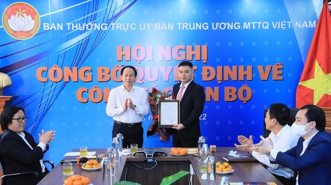 Báo Đại Đoàn kết có Phó Tổng Biên tập mới