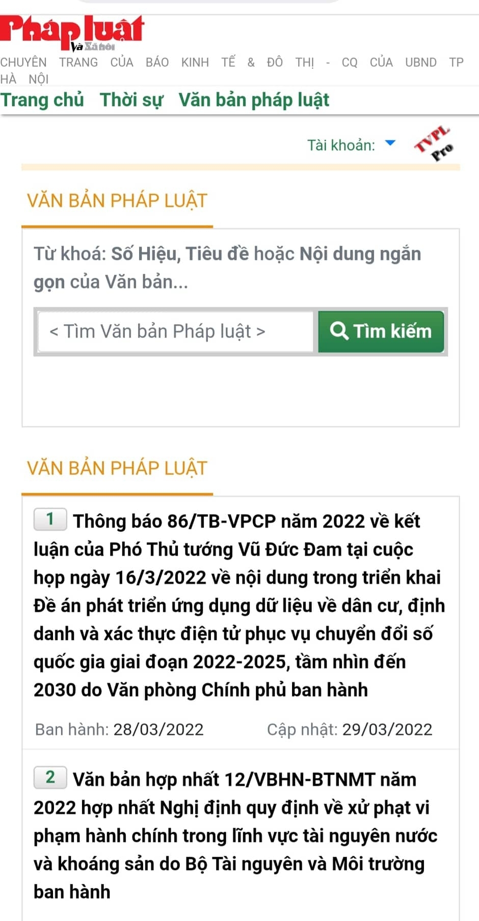 Hệ thống thư viện về Luật hàng đầu với hơn 380.000 văn bản luật