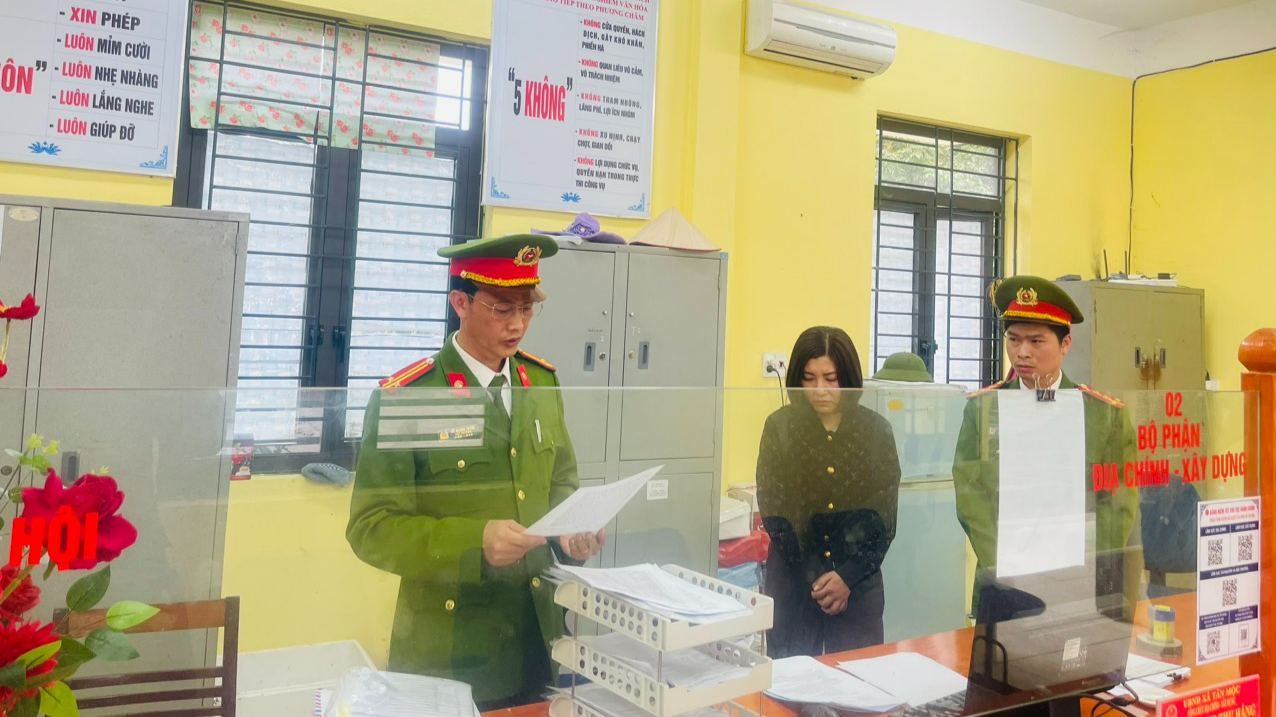 Bắc Giang: Khởi tố, bắt tạm giam thêm 1 công chức địa chính xã tại huyện Lục Ngạn