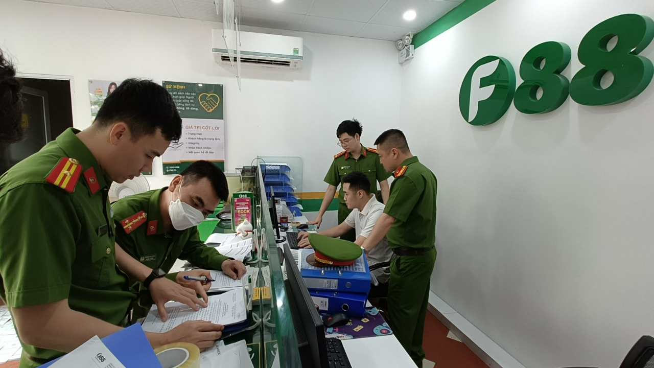 Đồng loạt kiểm tra các điểm kinh doanh của F88 tại Bắc Giang
