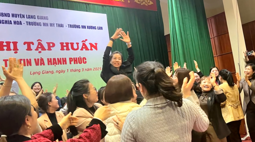 Trường học hạnh phúc đến từ giáo viên hạnh phúc