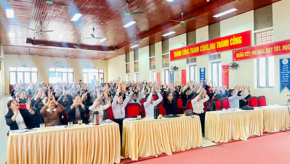 Trường học hạnh phúc đến từ giáo viên hạnh phúc