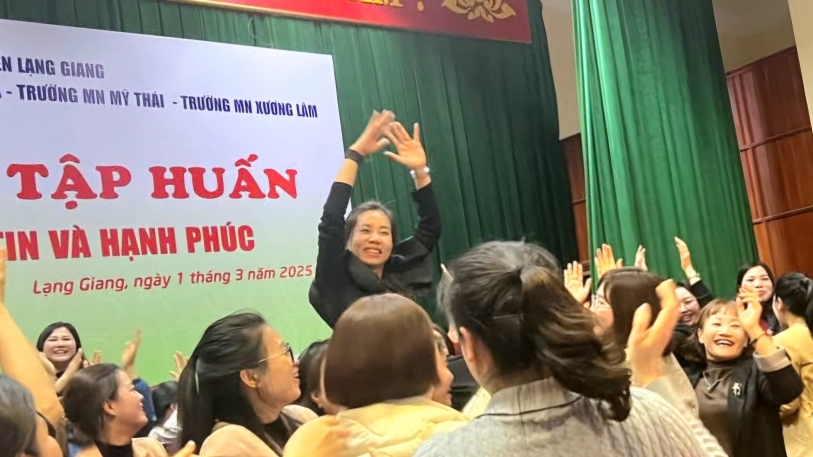Trường học hạnh phúc đến từ giáo viên hạnh phúc