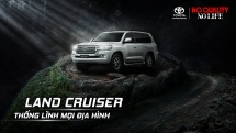 Land Cruiser mới có mặt tại các đại lý của Toyota từ ngày 3/4