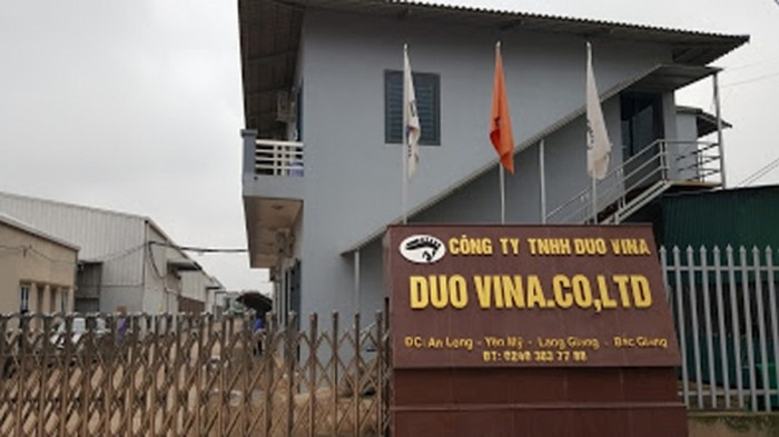 Bắc Giang: Công ty Duo Vina liên tục vi phạm pháp luật