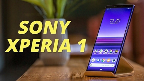 Xperia 1 smartphone màn hình 4k, 3camera của Sony