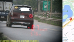 Bắc Giang: Phát hiện đối tượng vi phạm tốc độ sử dụng giấy tờ xe giả