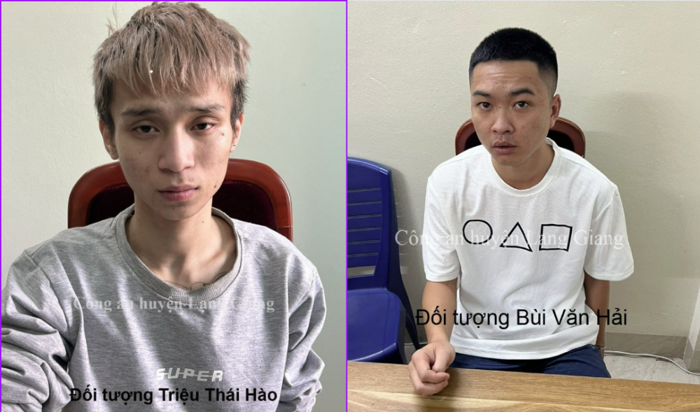 bac giang bat giu 2 doi tuong lua dao chiem doat tai san