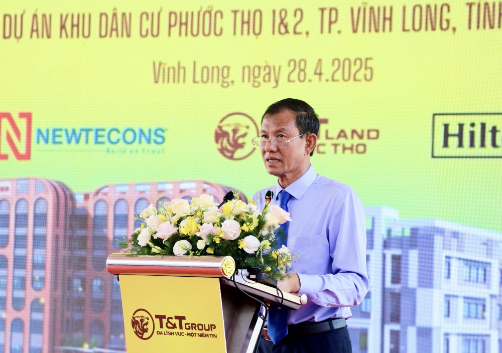 T&T Group khởi công xây dựng 2 công trình nhà ở xã hội tại Vĩnh Long