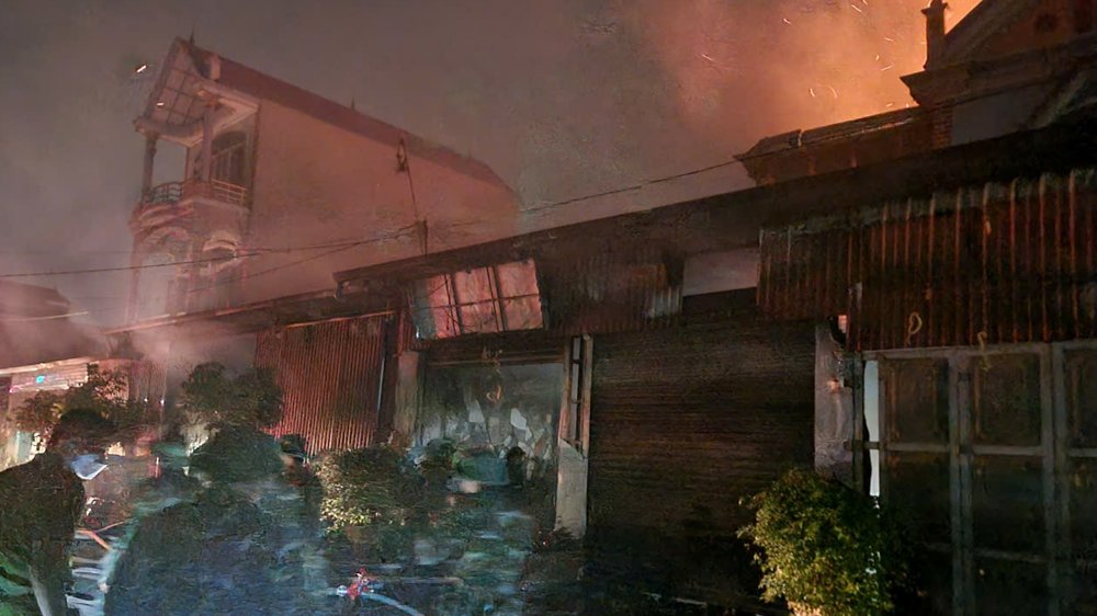 Bắc Giang: Nhanh chóng khống chế đám cháy ở Lục Nam