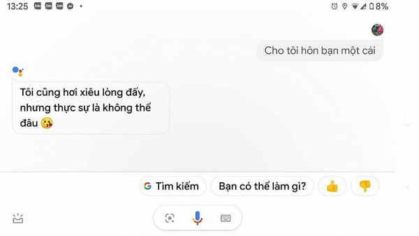 google assistant va co tro ly ao hai huoc