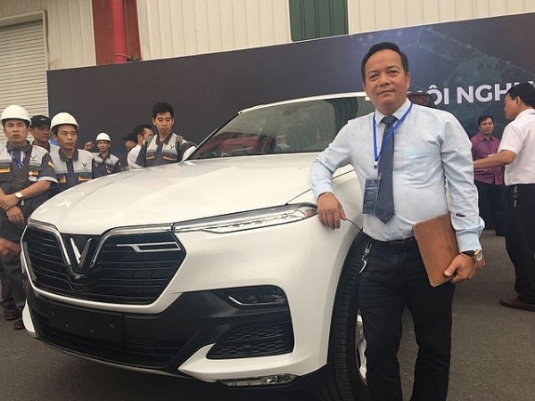 nhung nguoi dau tien lai thu xe o to vinfast noi gi